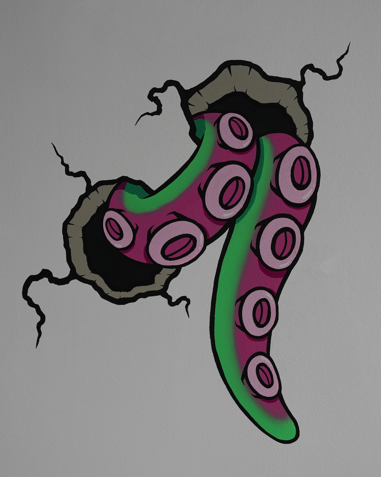 Tenta Breaks the Wall — Waran's Fine Art — 7