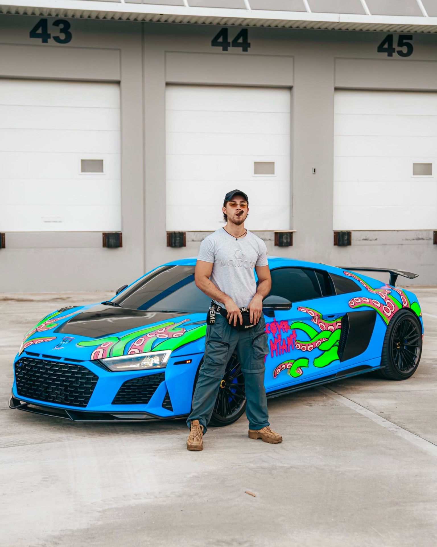 Audi R8 — Welcome to Miami