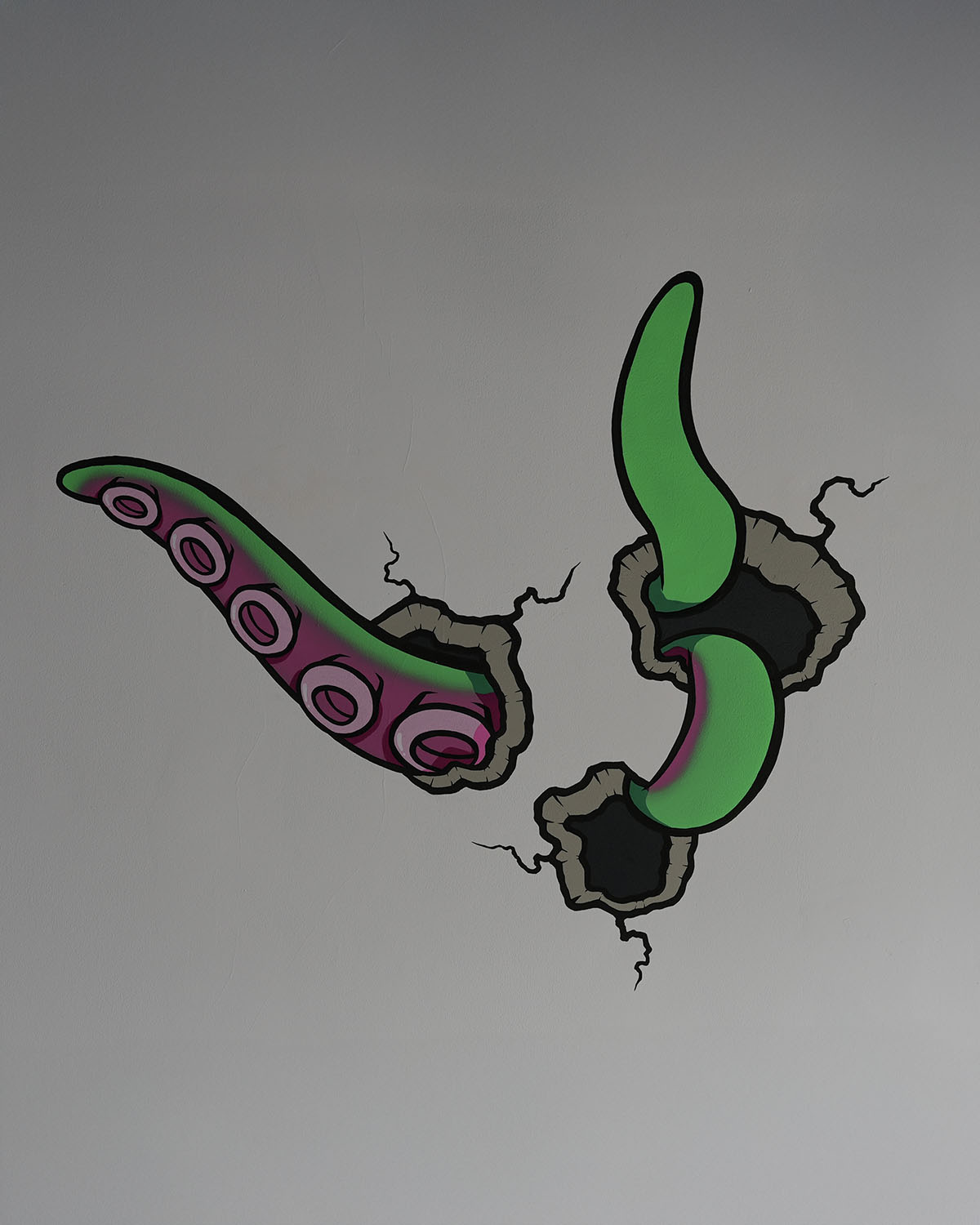 Tenta Breaks the Wall — Waran's Fine Art — 8